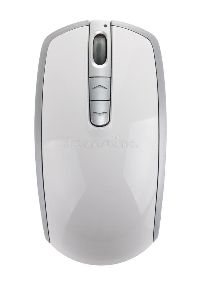 Computer Mouse Top View Clipping Path Stock Photo Image of isolated
