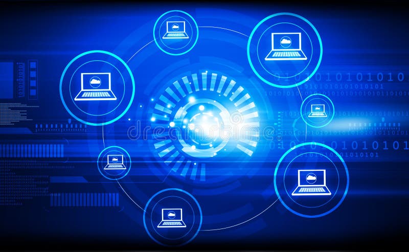 Computer network royalty free stock photography