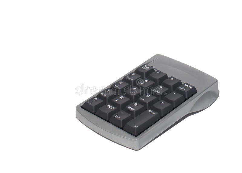 Computer Numeric Keypad royalty free stock photo