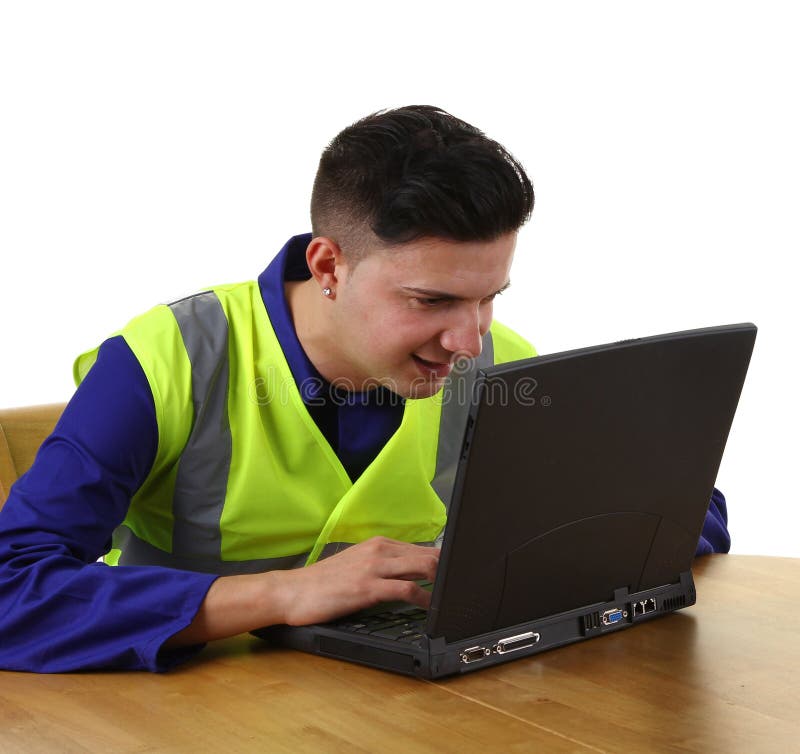 Computer Operator Royalty Free Stock Photography - Image: 23716577