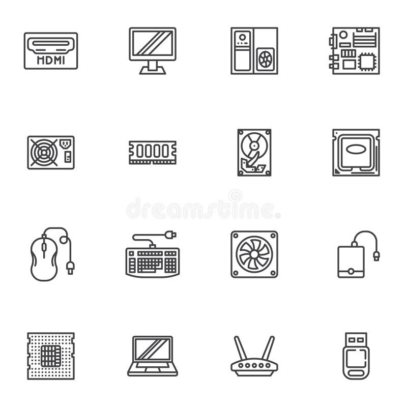 Parts Computer Icon Stock Illustrations – 4,290 Parts Computer Icon Stock  Illustrations, Vectors & Clipart - Dreamstime