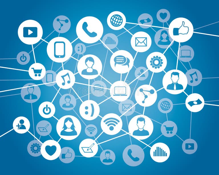 Connecting Lines Drawing Stock Illustrations 394 Connecting Lines