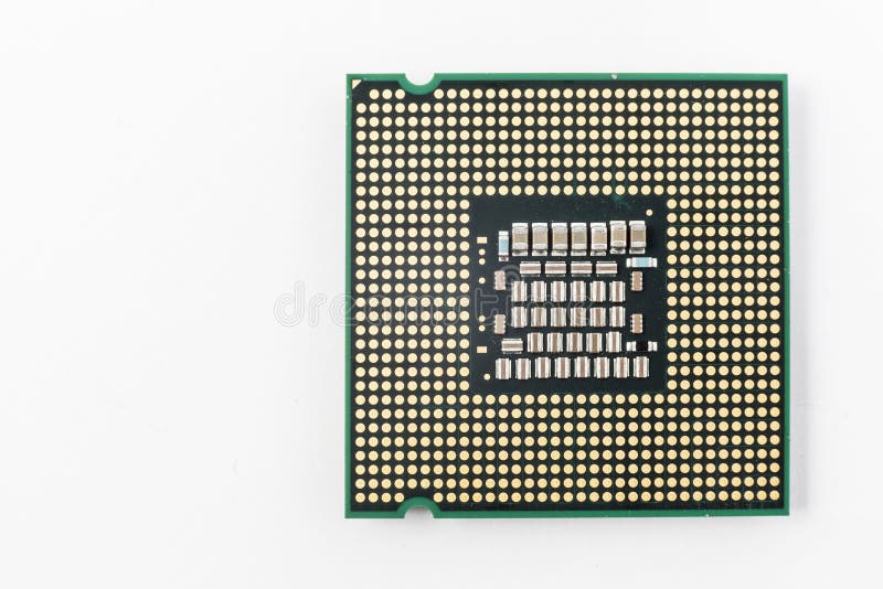 Computer processor cpu royalty free stock photos