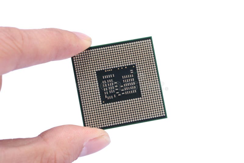 Computer processor cpu royalty free stock image