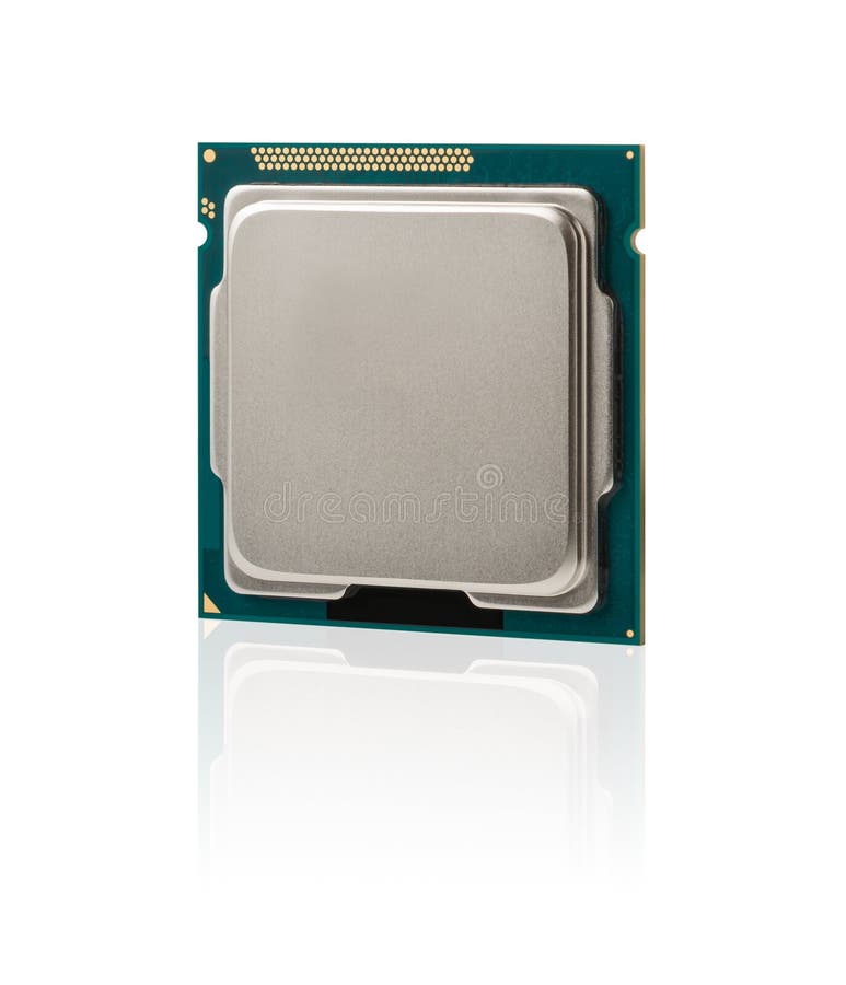 Computer processor multicore CPU royalty free stock image