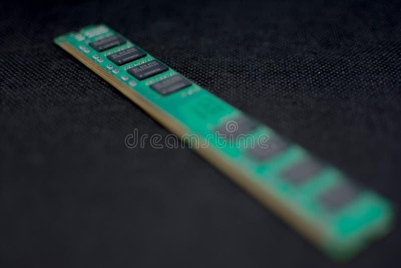 Computer random access memory RAM stock photography