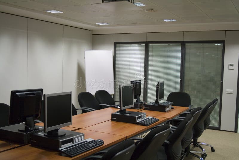 Download Computer room stock image. Image of computers, isolated - 1502275