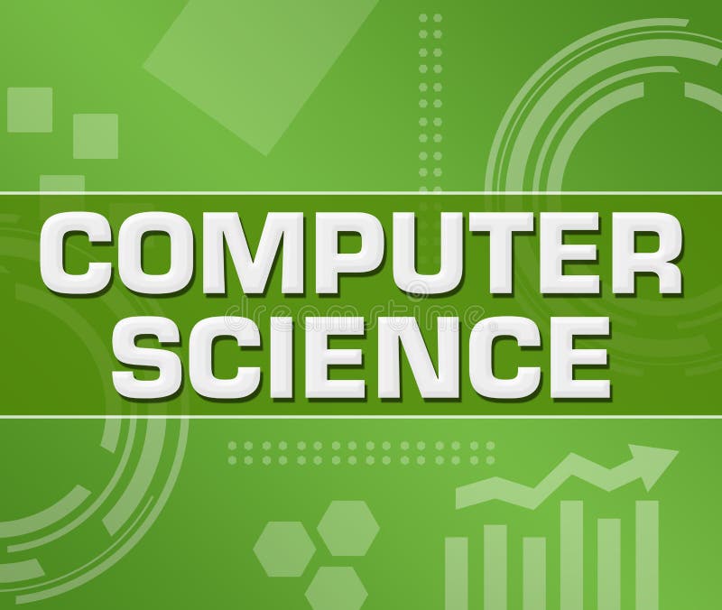 Computer Science Green Technology Background Square Stock Illustration -  Illustration of background, computer: 166475392