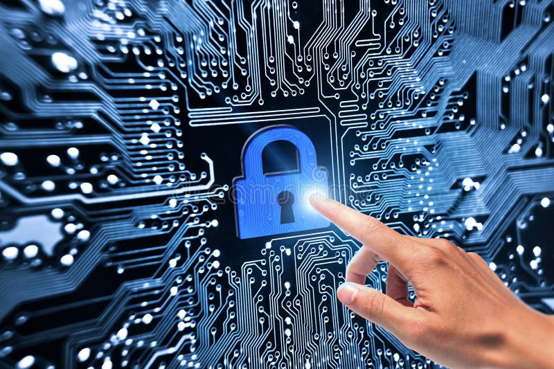 Computer security stock photos