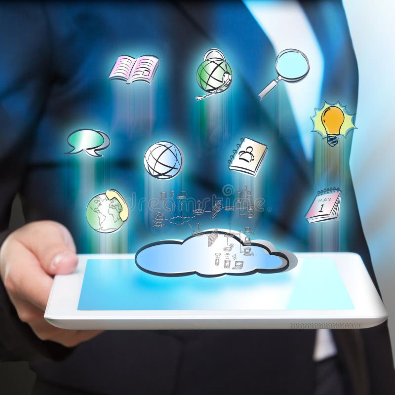Computer and social network sharing royalty free stock photos Computer and social network sharing royalty free stock photos
