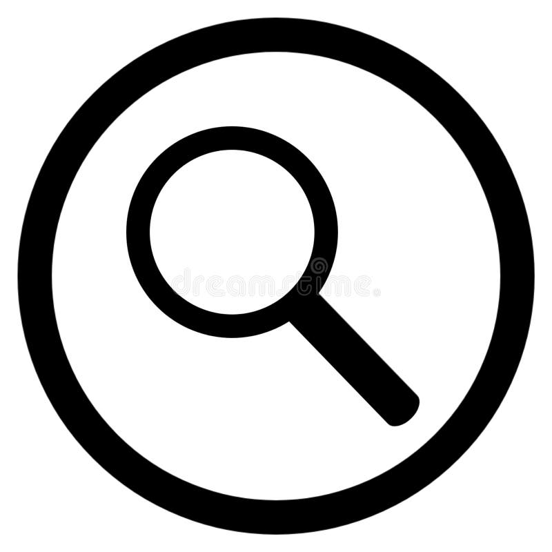 This is Computer Symbol, Searching Icon Stock Illustration ...