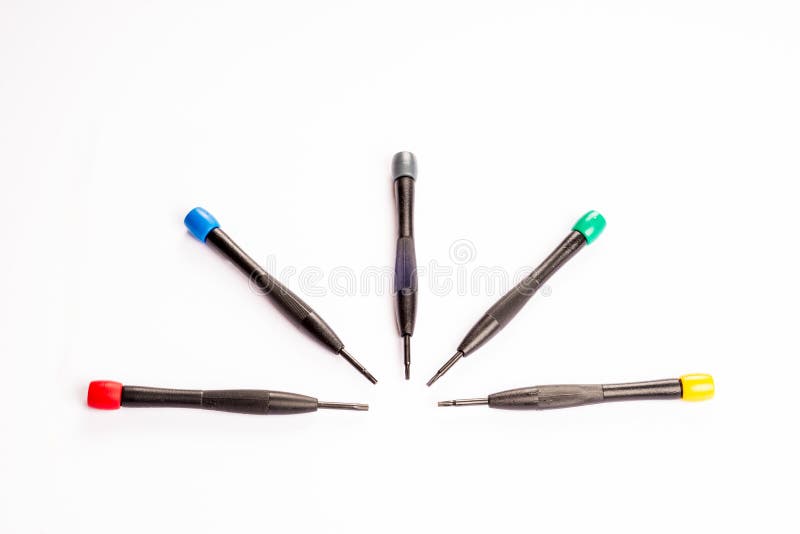 Computer Technician Precision Torx Set stock photo