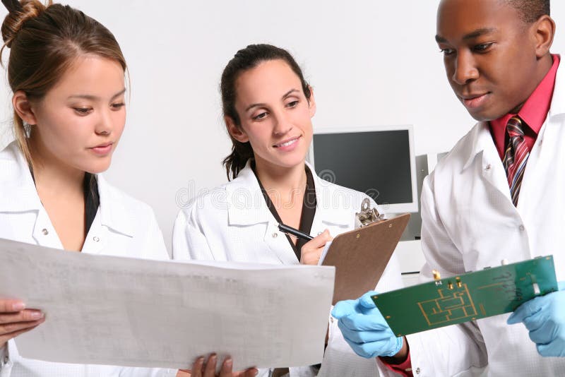 Computer-Techniker stockbild