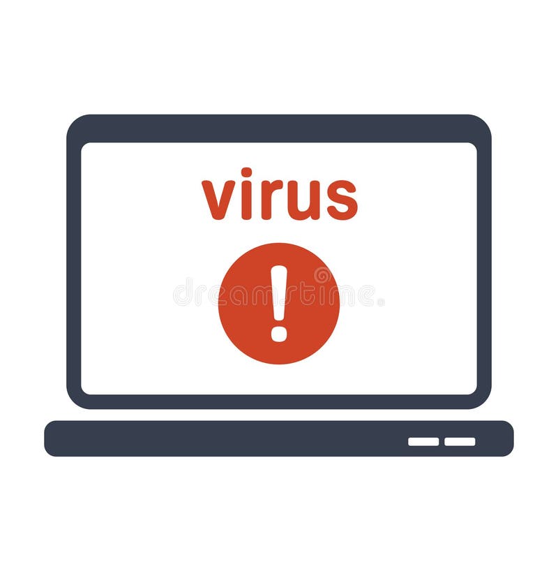Computer Virus Attack Stock Illustration Illustration Of Virus 54497350