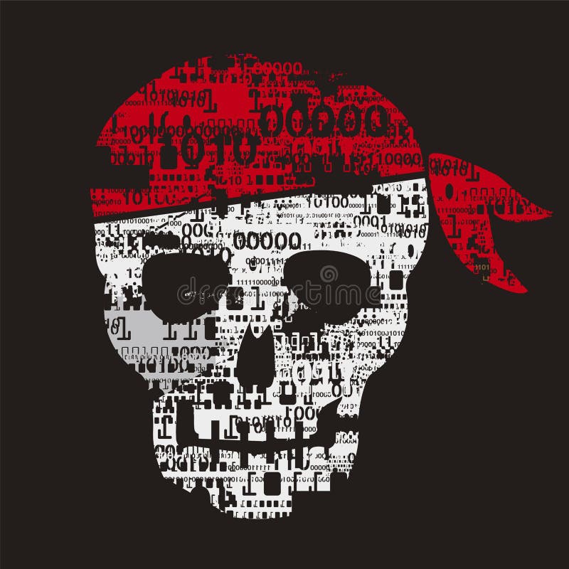 Computer Virus Grunge Cool Pirate Skull Stock Vector Illustration Of Head Crime Computer Virus Grunge Cool Pirate Skull Stock Vector Illustration Of Head Crime