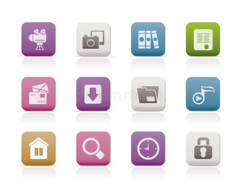 Computer and website icons