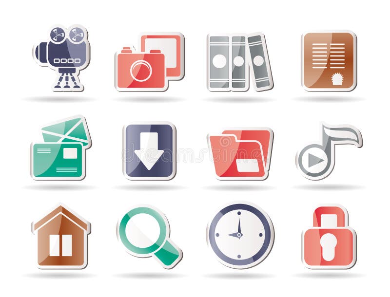 Computer and website icons