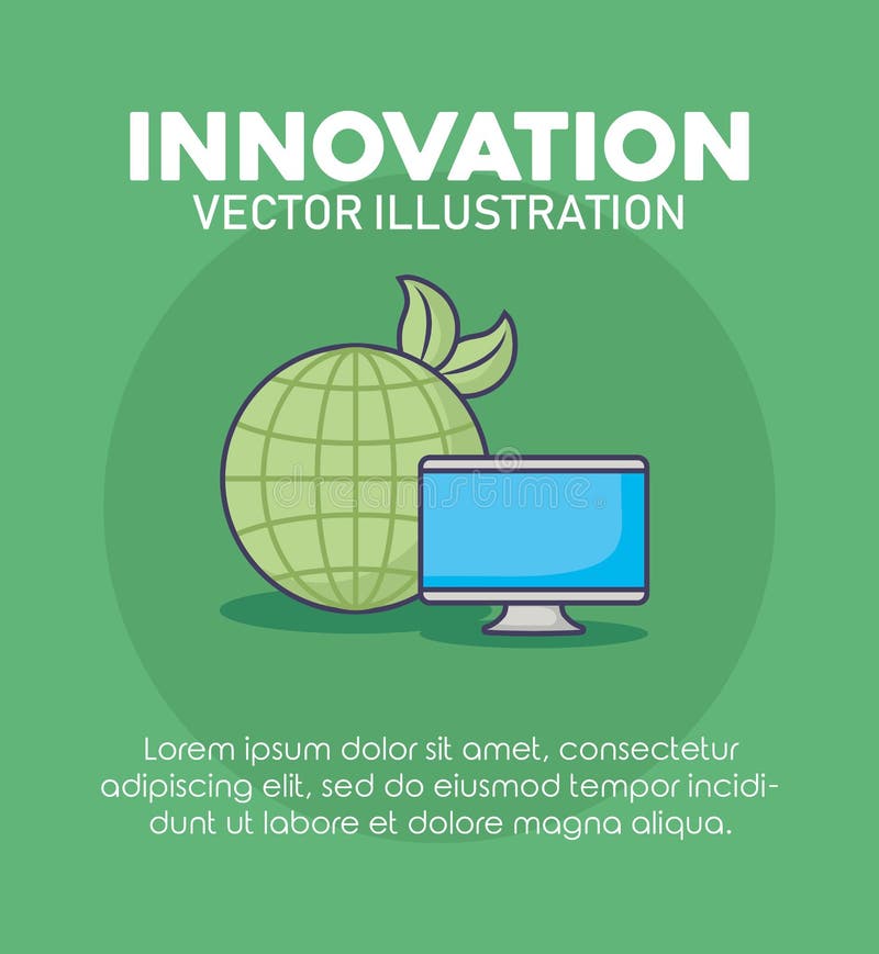 Innovation technology image vector illustration