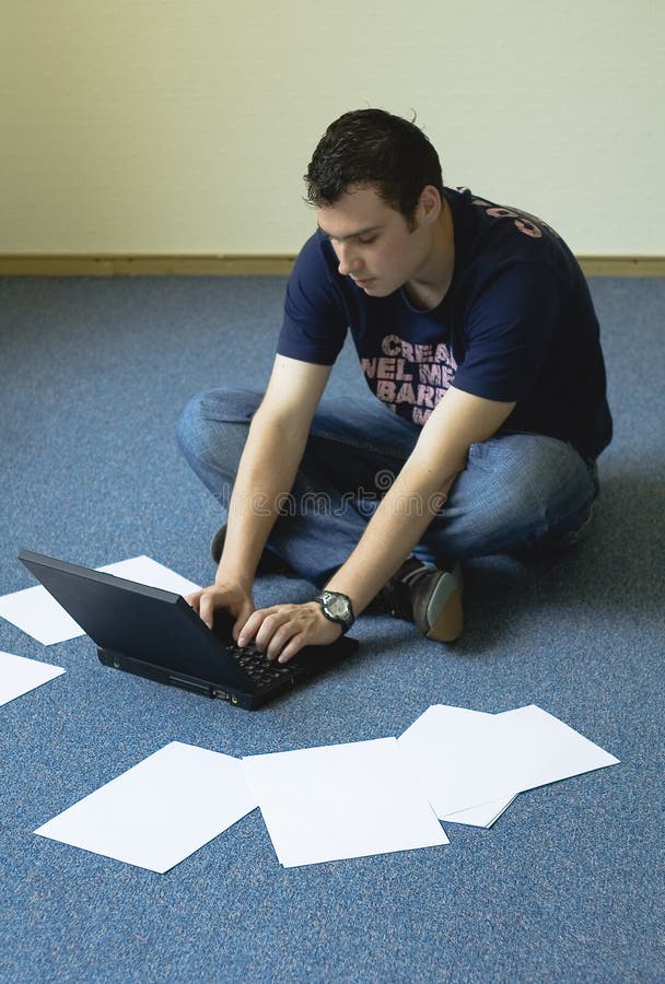 Computerarbeit stockbilder