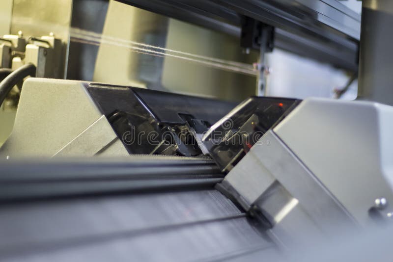 Computerized knitting machines in textile factory royalty free stock image Computerized knitting machines in textile factory royalty free stock image