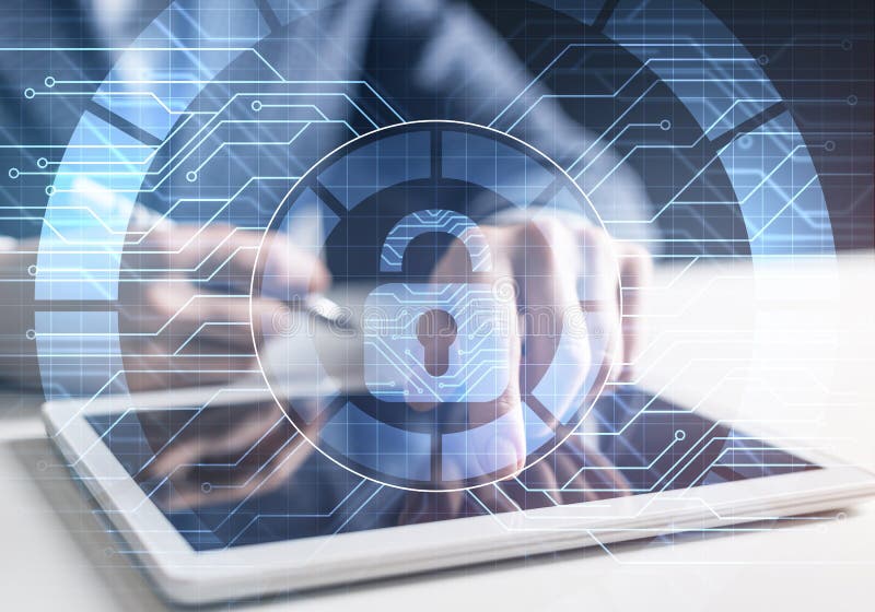 Computersicherheit und Informationstechnologie lizenzfreie stockfotos Computersicherheit und Informationstechnologie lizenzfreie stockfotos