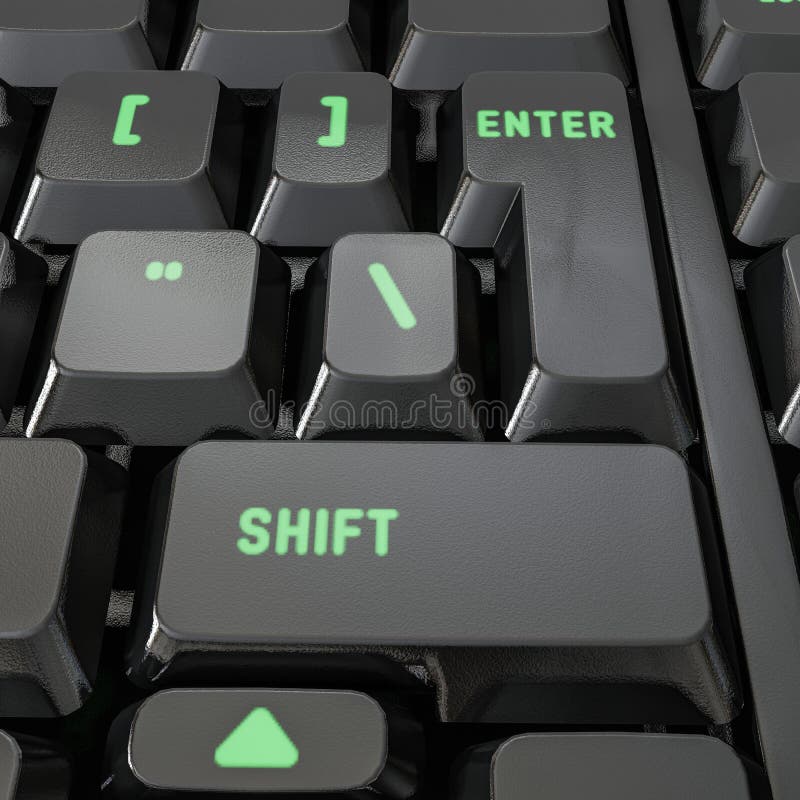Computertastatur lizenzfreie abbildung