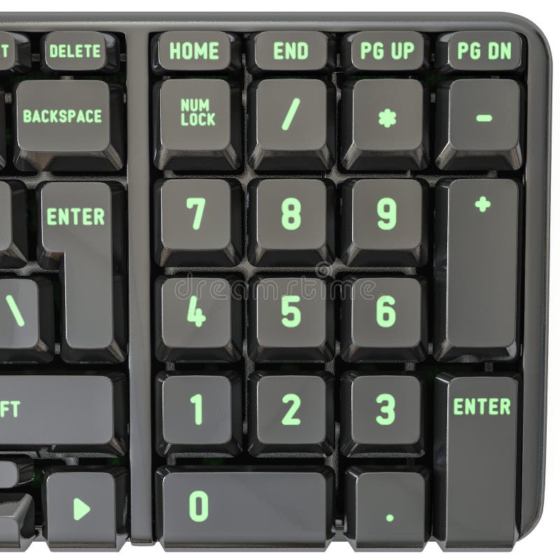 Computertastatur vektor abbildung