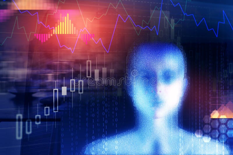 Computing, cyberspace and programming background stock illustration Computing, cyberspace and programming background stock illustration
