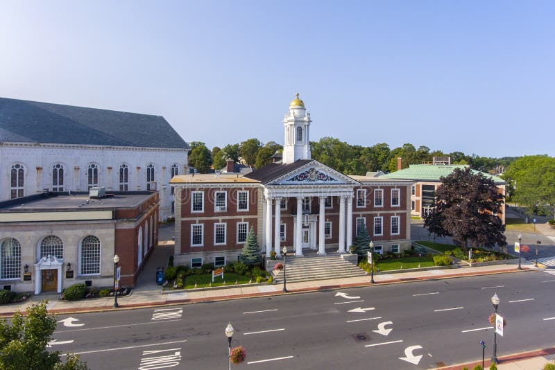 Comune di Woburn, Massachusetts, U.S.A. immagini stock Comune di Woburn, Massachusetts, U.S.A. immagini stock