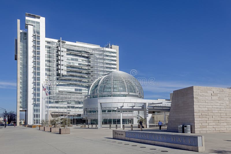 Comune in San José, California fotografie stock libere da diritti