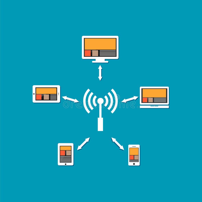 Comunicazione o collegamento di rete wireless senza fili