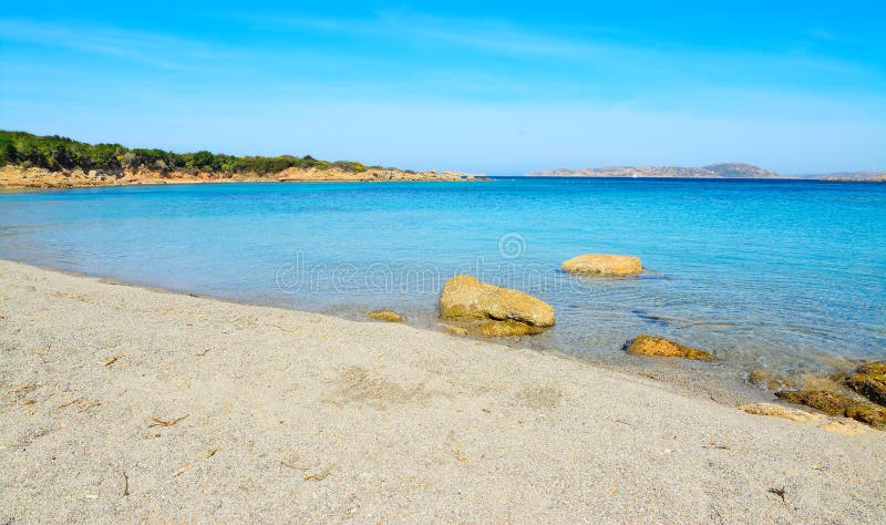 Conca Verde Beach on a Clear Summer Day Stock Image - Image of beach ...