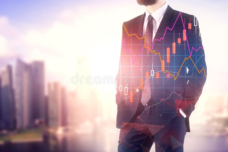 Conceito da finança e do crescimento foto de stock royalty free Conceito da finança e do crescimento foto de stock royalty free