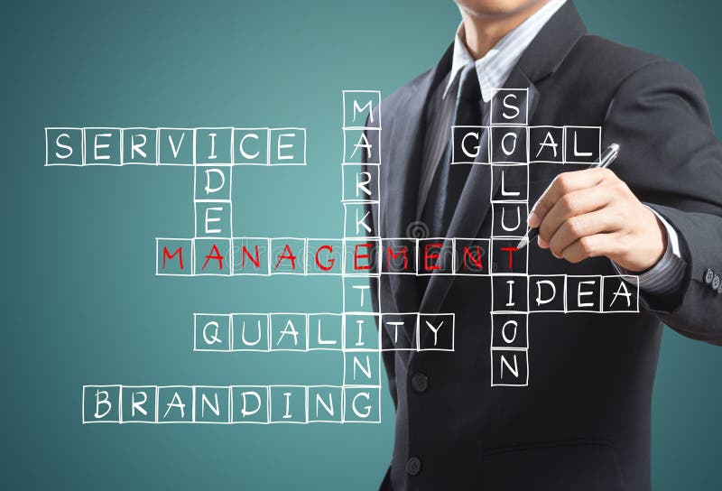 Conceito da gestão da escrita do homem de negócio imagens de stock royalty free Conceito da gestão da escrita do homem de negócio imagens de stock royalty free