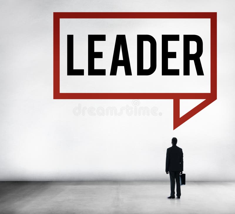 Conceito da gestão de Leadership Lead Manager do líder imagem de stock Conceito da gestão de Leadership Lead Manager do líder imagem de stock