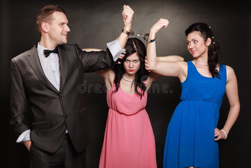 Conceito da infidelidade marital imagem de stock Conceito da infidelidade marital imagem de stock