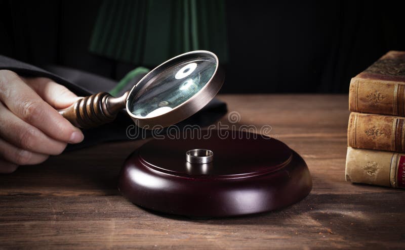Conceito da lei e da justi?a Caso de div?rcio foto de stock royalty free Conceito da lei e da justi?a Caso de div?rcio foto de stock royalty free