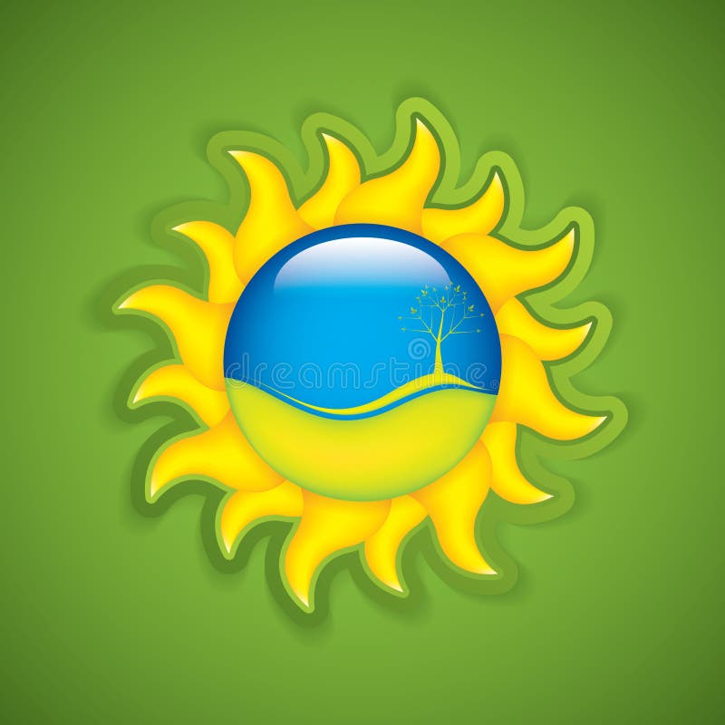 Conceito da mola ilustração royalty free