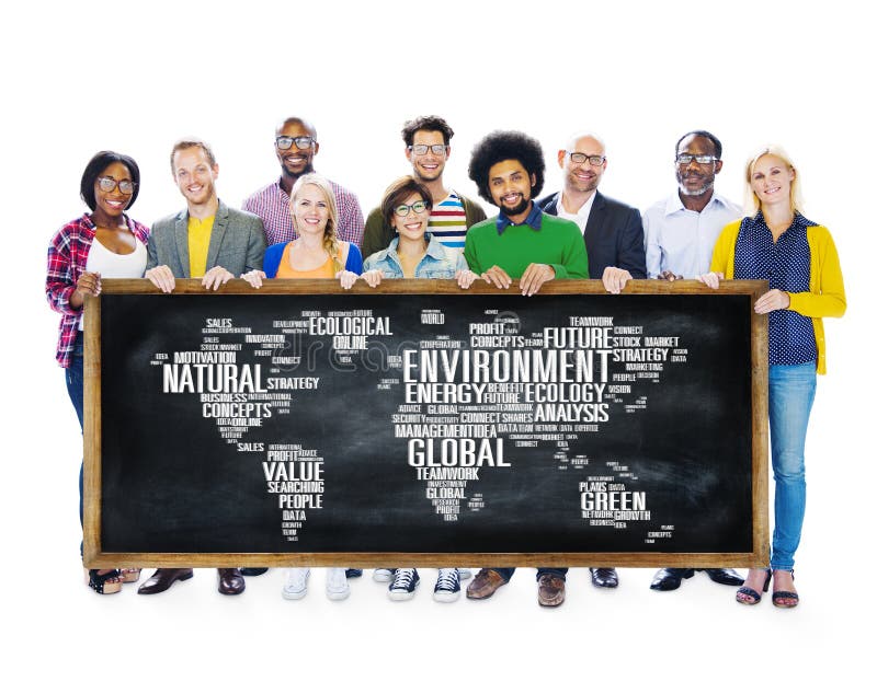 Conceito de Produtividade, Conservação, Ecologia e Ambiente foto de stock