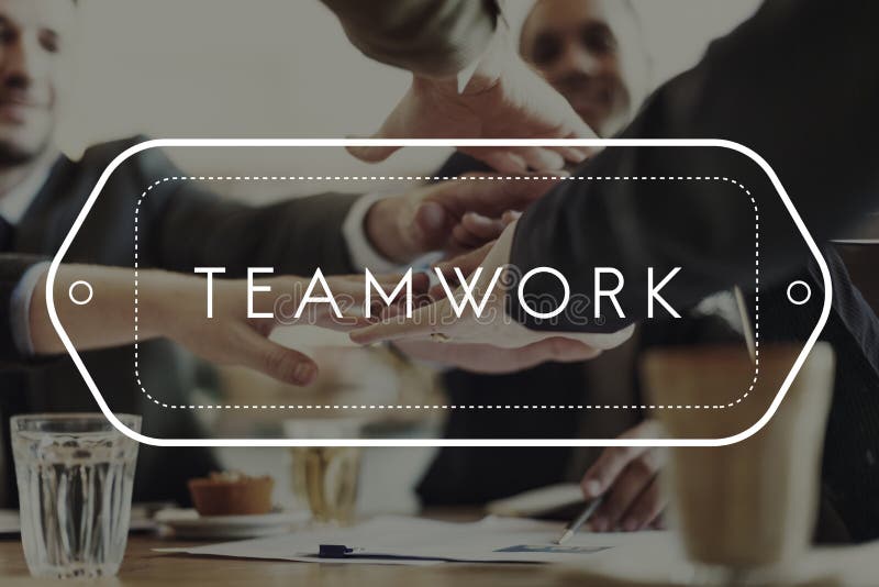 Conceito da unidade da cooperação de Dreamwork Alliance dos trabalhos de equipa fotografia de stock Conceito da unidade da cooperação de Dreamwork Alliance dos trabalhos de equipa fotografia de stock