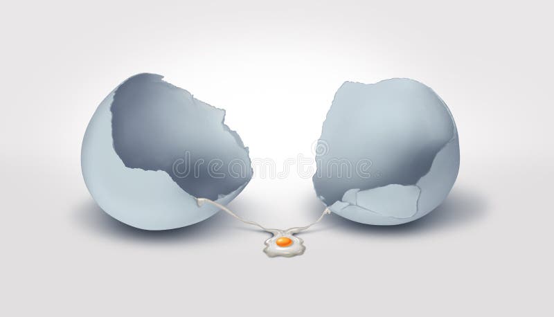 Concept of disappointment and disapointed result metaphor as a business failure symbol in a 3D illustration style. Concept of disappointment and disapointed result metaphor as a business failure symbol in a 3D illustration style