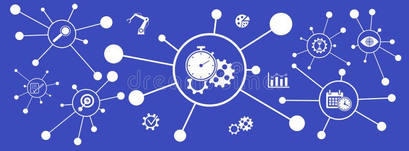 Conceito de eficiência ilustração do vetor