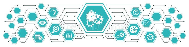 Conceito de eficiência ilustração do vetor