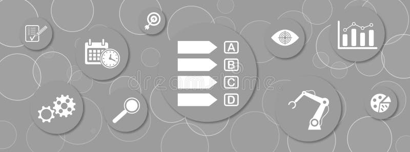 Conceito de eficiência ilustração royalty free