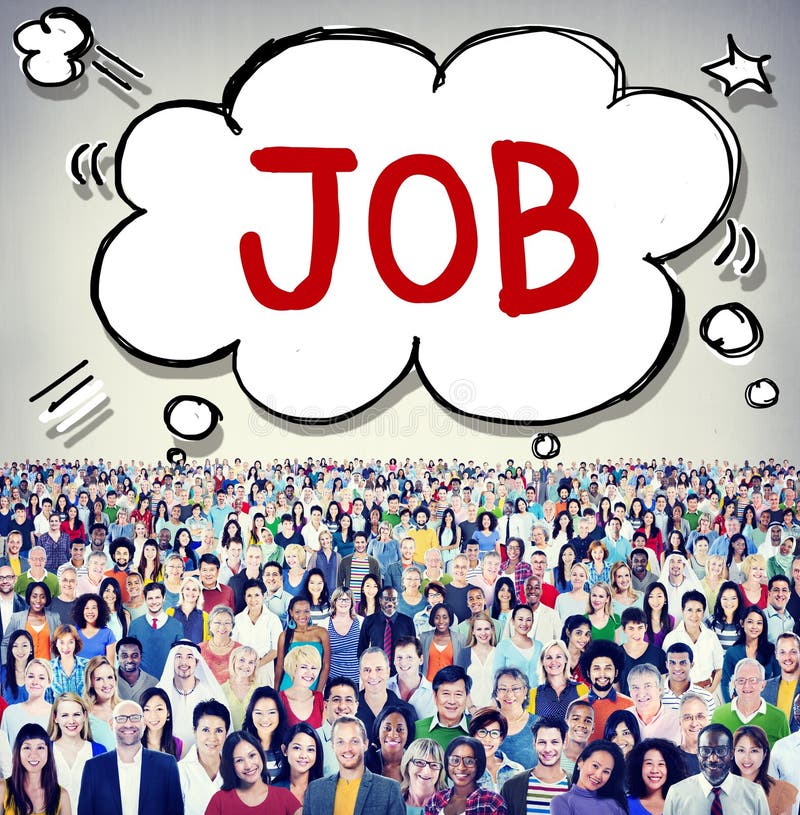 Conceito de Job Employment Career Occupation Goals