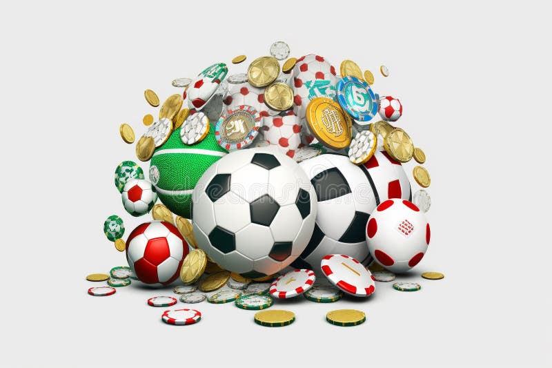 Conceito De Layout De Casino Online Jogar Cartões Dados Chips. Jogador De  Pôquer Online Joga Futebol. Jogo De Vegas Imagem de Stock - Imagem de jogos,  basquete: 272026043