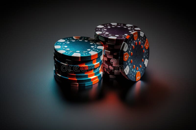 Conceito De Layout De Casino Online Jogar Cartões Dados Chips