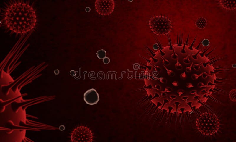 Conceito de ncov do vírus covid19. bactéria abstrata ou célula viral em forma esférica com antenas longas. corona virus de wahan