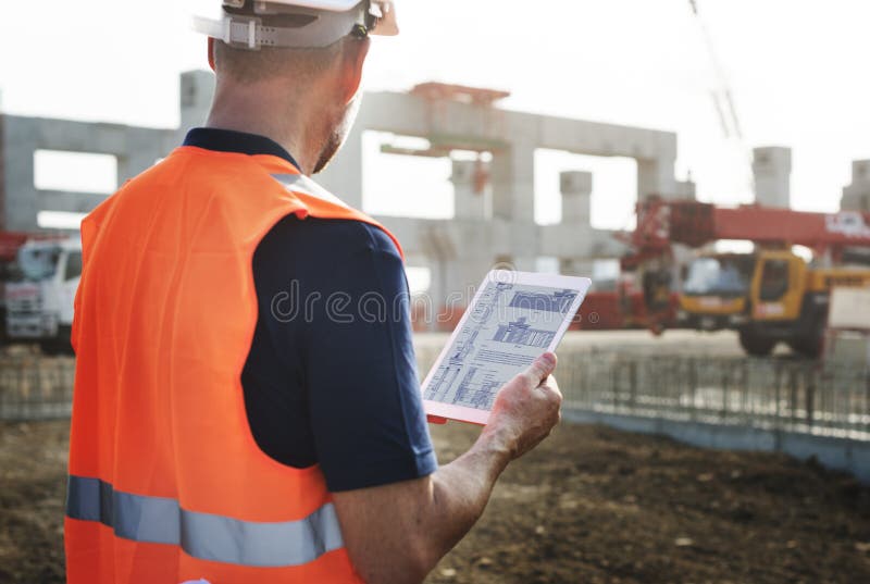 Conceito de Planning Contractor Developer do trabalhador da construção