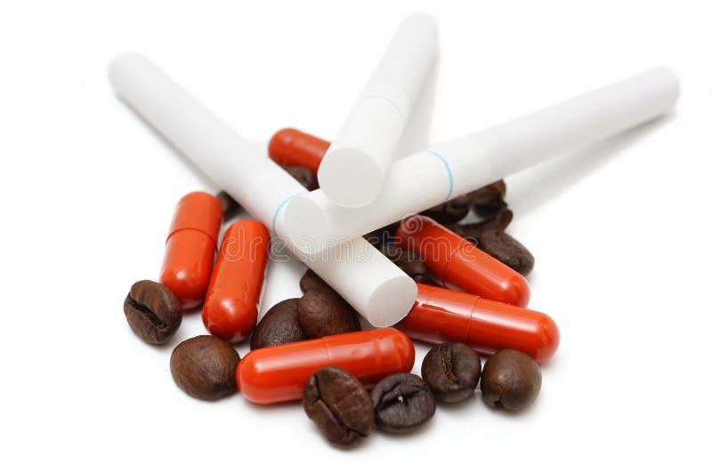 Conceito de problemas de dependência fotografia de stock royalty free